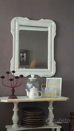 specchio stile shabby