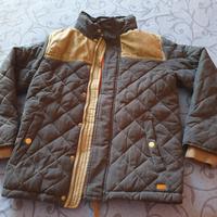 Giubbotto bimbo Cycle Band blu con inserti.