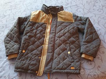 Giubbotto bimbo Cycle Band blu con inserti.