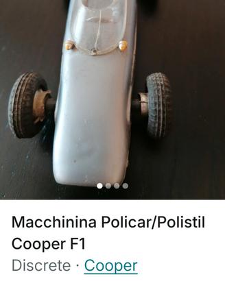 macchinina Policar/Polistil Cooper F1