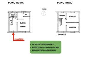 APPARTAMENTO BICAMERE CON INGRESSO INDIPENDENTE