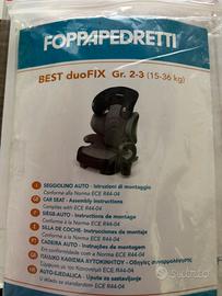 Seggiolino Foppapedretti BEST duoFIX gr 2-3