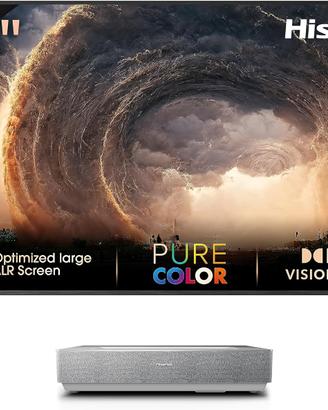 Hisense Laser TV 120" Proiettore 4K UHD