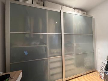 Ante scorrevoli IKEA larghezza 150cm altezza 236cm