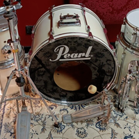 Pearl Export batteria acustica bianca + accessori