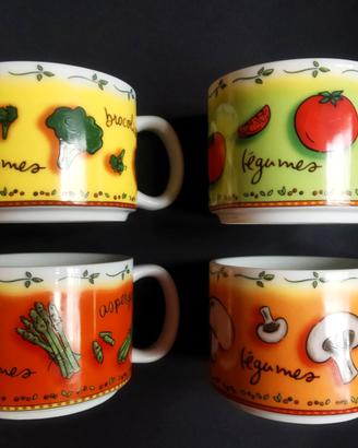 set tazze da consommé