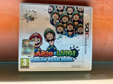 Mario&Luigi dream team bros nintendo 3ds