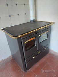Stufa a legno/forno. SIDEROS mod. AMBRA