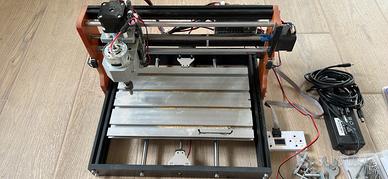 Fresatrice cnc 3018 pro usata funzionante modifich