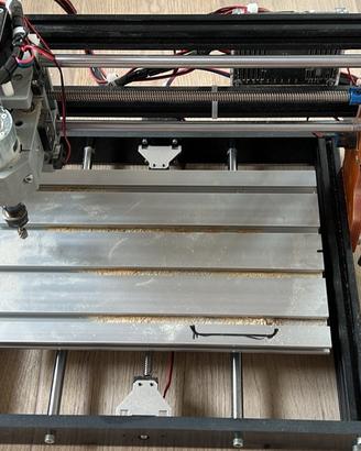 Fresatrice cnc 3018 pro usata funzionante modifich