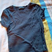 t-shirt nera ZARA s per bambini