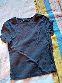 t-shirt nera ZARA s per bambini