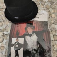 vestito mago taglia 8 anni + kit magia