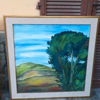 Olio su tela Galvano