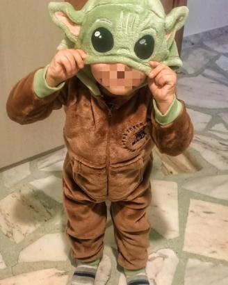 Costume carnevale Baby Yoda Star Wars
