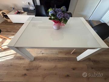 Tavolo wood bianco