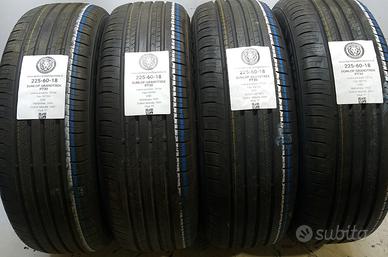 4 GOMME 225 60 18 DUNLOP A70134