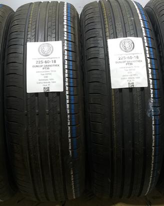 4 GOMME 225 60 18 DUNLOP A70134