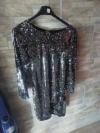 abito paillettes