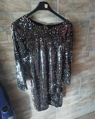 abito paillettes