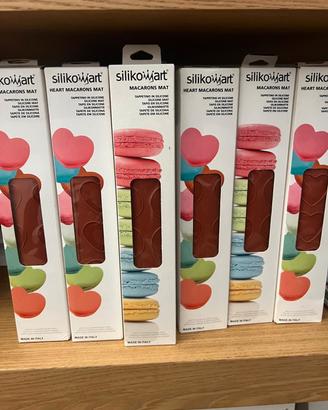stampo tappeto per macaron nuovi silikomart