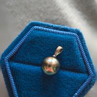 ciondolo perla Tahiti oro bianco 18kt