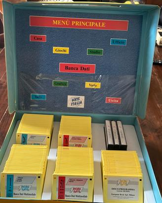 ENCICLOPEDIA MULTIMEDIALE VINTAGE FLOPPY DISK.