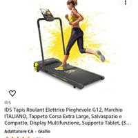 Tapis Roulant Elettrico IDS