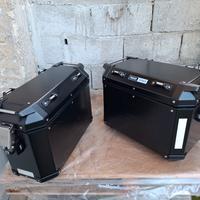 Coppia di valigie Givi trekker outback 37 e 48 lt.