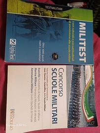 Libri per ammissione scuole militari