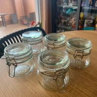 Korken Ikea 5 contenitori in vetro con coperchio