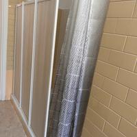 🚿 Paraschizzi / box doccia o vasca pieghevole