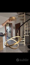 Lampadario oro