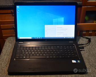 notebook pc portatile HP G72 17 WINDOWS 10