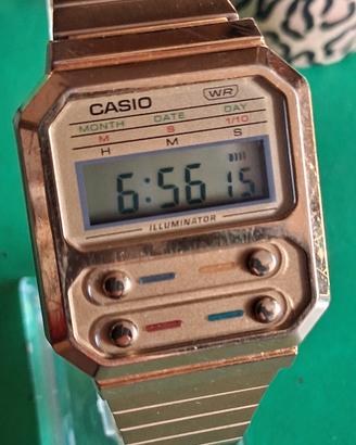 orologio cronografo da polso Vintage  Casio illumi
