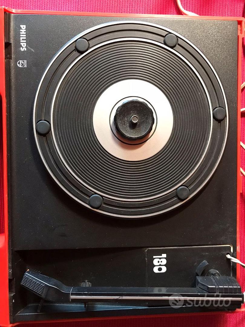 PHILIPS giradischi portatile anni 70 - Audio/Video In vendita a Rieti