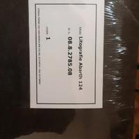 Litografia Abarth 124 spider