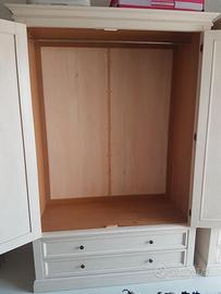 Armadio legno massiccio