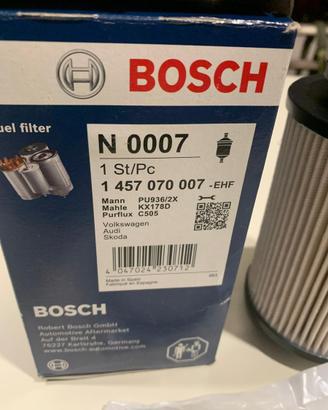 Filtro gasolio audi A3 cod. 1 457 070 007