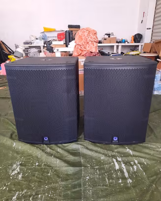 Impianto Attivo Turbosound 2 Subwoofer e 2 Teste.