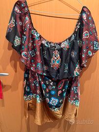 Blusa a fantasia Paisley FIORELLA RUBINO