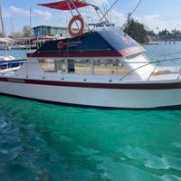 Chris Craft natante flybridge trasporto passeggeri