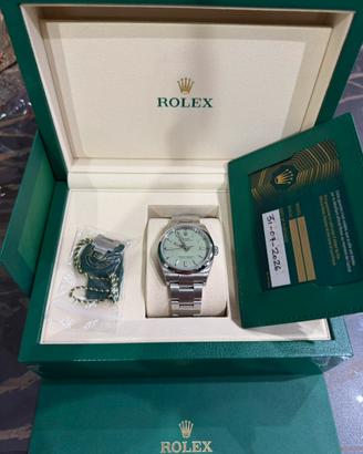 Oyster Perpetual Pistacchio 36mm