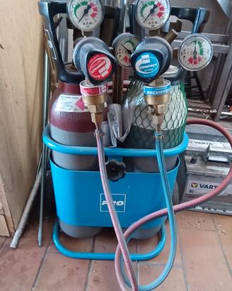 Cannello ossigeno e acetilene