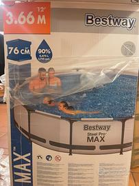 Piscina 3,66mt Bestway Steel Pro Max