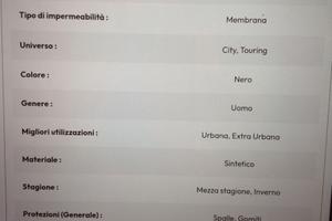 Giubbotto per moto