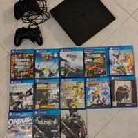 PS4 con 2 controller + 13 giochi 