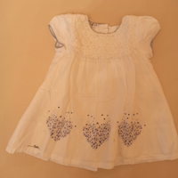 Abito smanicato bimba iDO tg. 12-18 mesi