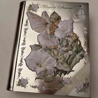 Scatola latta fata dei fiori