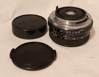 Obiettivo Soligor 28 f 2,8 per Pentax 